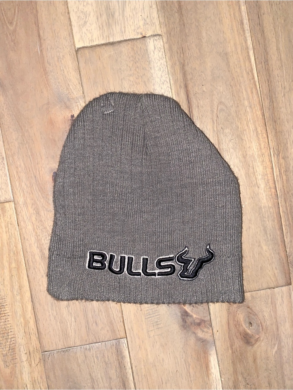 USF Bulls Embroidered Knit Beanie - Gray